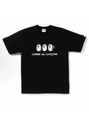 Cross-Border Wholesale Trendy Brand Bape Half-Sleeved Ape Head Short-Sleeved 240g Shark Top T-Shirt Supply 5