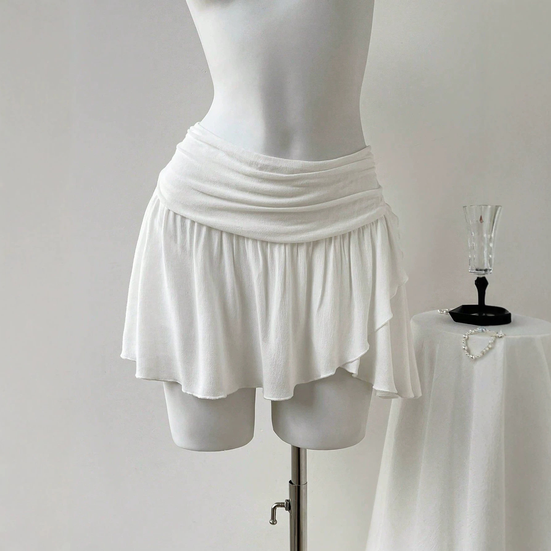 Ballet Inspired Womens Skirt Pants Sexy Low Waist Comfortable Fit Versatile Style Perfect for Casual Outings Ready