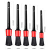 Car Interior Cleaning Brush 5-Piece Set Wheel Hub Beauty Care Gap Round Head Brush Car Wash Multi-Function Detail Brush