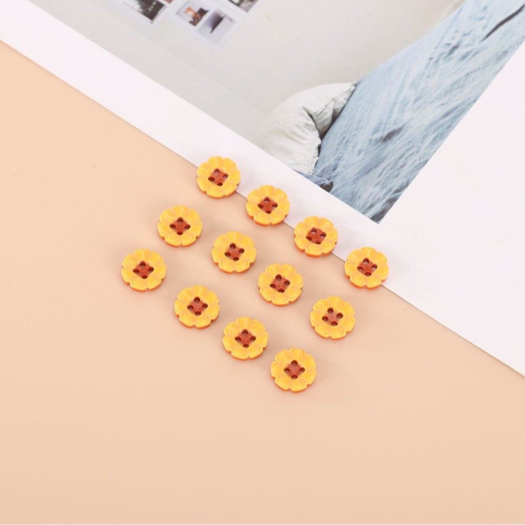 Color Pearl Combination Metal Button Shirt dress Button Coat Coat Coat Decorative Button