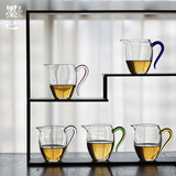 Чайный сервиз Moji glass handle Gong Cup Кунг-фу чайный сервиз fair cup чайный сервиз из термостойкого стекла чайный сервиз sea tea с высоким содержанием боросиликата