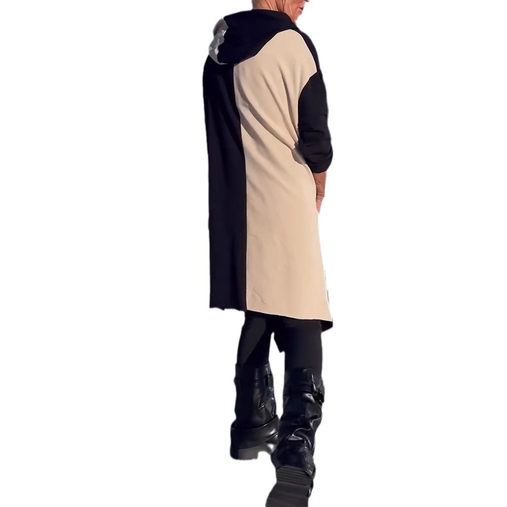 Casual Loose Fit Hooded T Shirt for Women Letter Print Autumn Winter Style Comfortable Everyday Wear Wholesale
