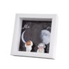 Thickened Hollow 5cm Three-Dimensional Photo Frame Square Astronaut Hand and Foot Print Dried Flower Specimen Frame Minimalist Style Sample