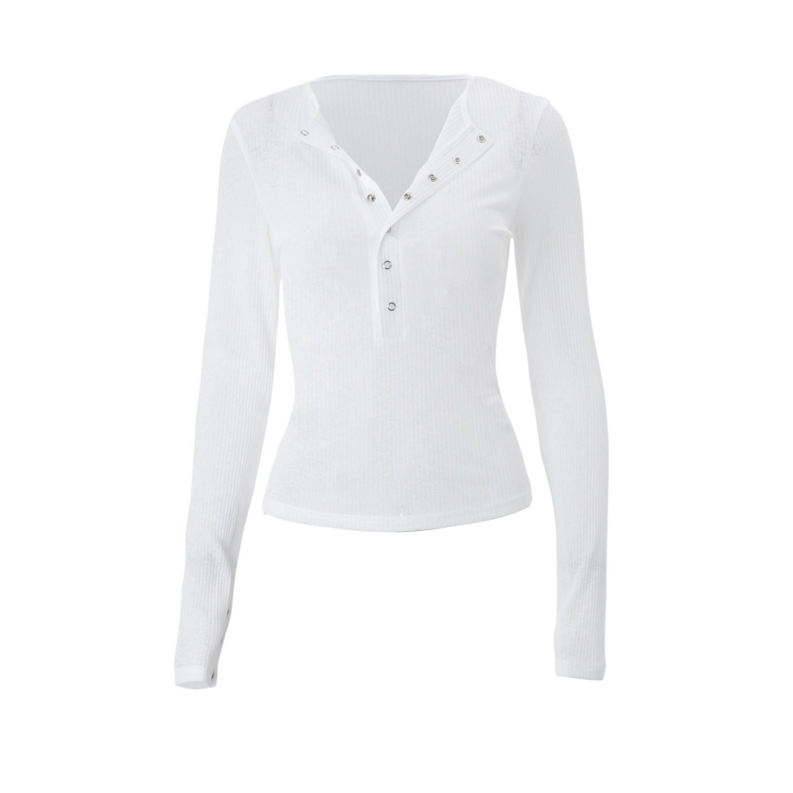Womens Slim Fit V Neck Cardigan Solid Color Lightweight Versatile Perfect for Autumn Layering Wholesale Available