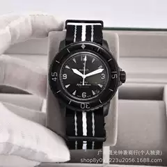 In Stock, Transparent Back Cover, Suitable for Cross-Border Gf Baolianmeng X Nylon Strap Imitation Mechanical Watch