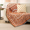 Light Luxury Retro Style Single Sofa Towel Sofa Blanket Tablecloth Camping Blanket B&B Hotel Decorative Blanket