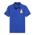 POLO Multicolor Blue with Yellow Logo