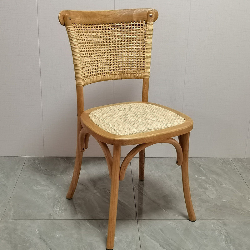 美式复古实木方形桌椅组合咖啡厅奶茶店甜品店西餐厅清吧商用桌子