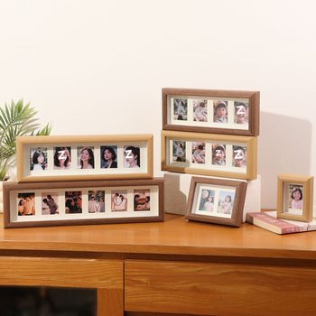 Polaroid Photo Frame Display 3inch Multi-Grid Cardboard Print Photo DIY Couple Children's Growth Grid Empty Frame
