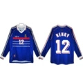 1998 France home long sleeve 12