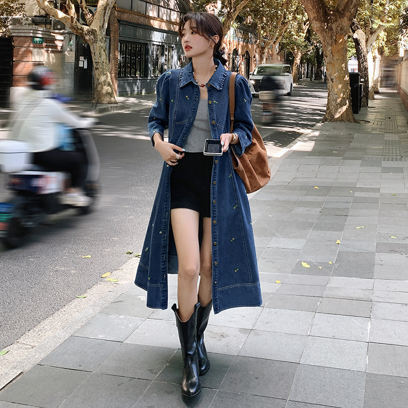 (Mới) Mã L3804 Giá 1910K: Áo Gió Nữ Wotdyi Hàng Mùa Xuân Thu Đông Thời Trang Nữ Chất Liệu Jean Bò G05 Sản Phẩm Mới, (Miễn Phí Vận Chuyển Toàn Quốc).