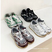 Wang Yibo and Zhou Yutong's Same Style Women's Shoes 2025 Spring and Summer New Dad Shoes Casual Sports Shoes Outdoor Forrest Gu