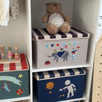 Washable Storage Box with Lid Household Clothes Sorting Toy Storage Basket Car Trunk Storage Box No Odor