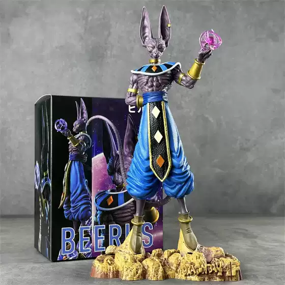Beerus Figure Dragon Ball God of Destruction Vegeta Son Goku Saiyan Anime Figurine Ornament
