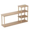 Layered Bookshelf on Desk, Office Desk, Multi-Layer Storage Rack, Simple Kidsren's Storage, Student Storage Small Rack