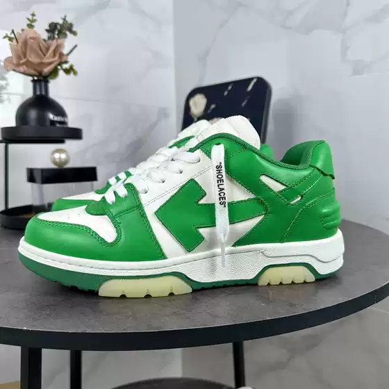 Guangzhou Goods 23 Spring and Summer New European Station Off Men and Women Ow Couple Thick-Soled White Shoes Casual Shoes Sports Shoes