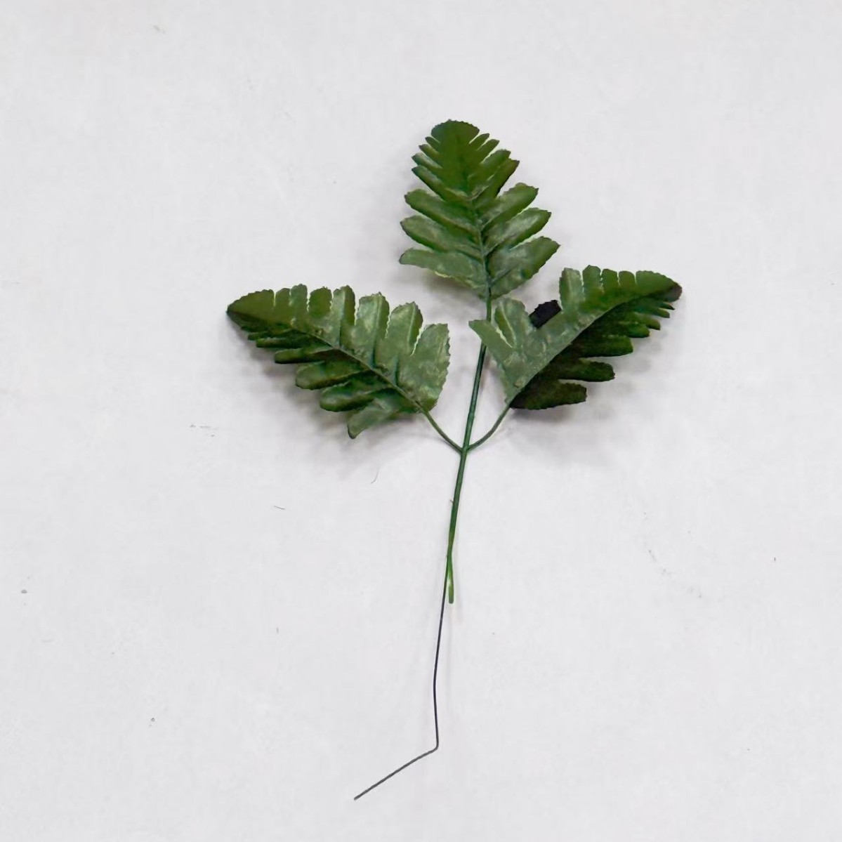 仿真波斯叶人造7叉波斯叶绿色植物插花配件仿真叶仿真花婚庆装饰