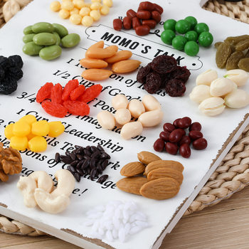 Simulated Grains Props Corn Food Toy Model Nuts Cashew Nuts Peanuts Soybeans Rice Eight-Treasure Porridge Natto