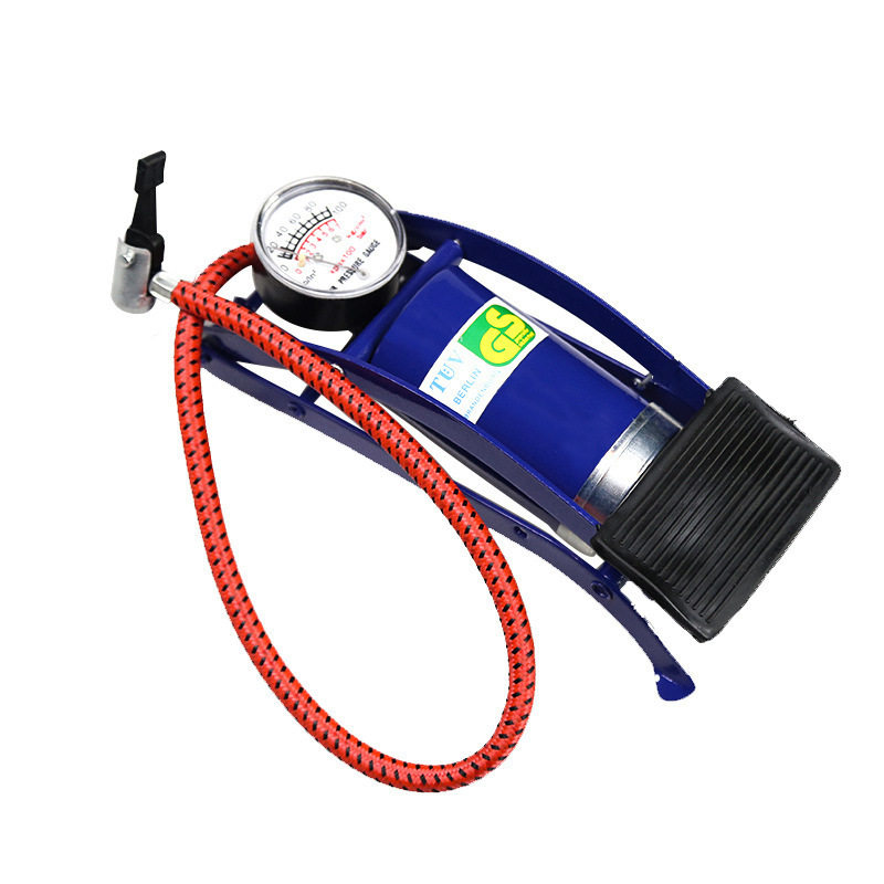 Mini pedal air pump portable high pressure pedal air pump car car foot air pump