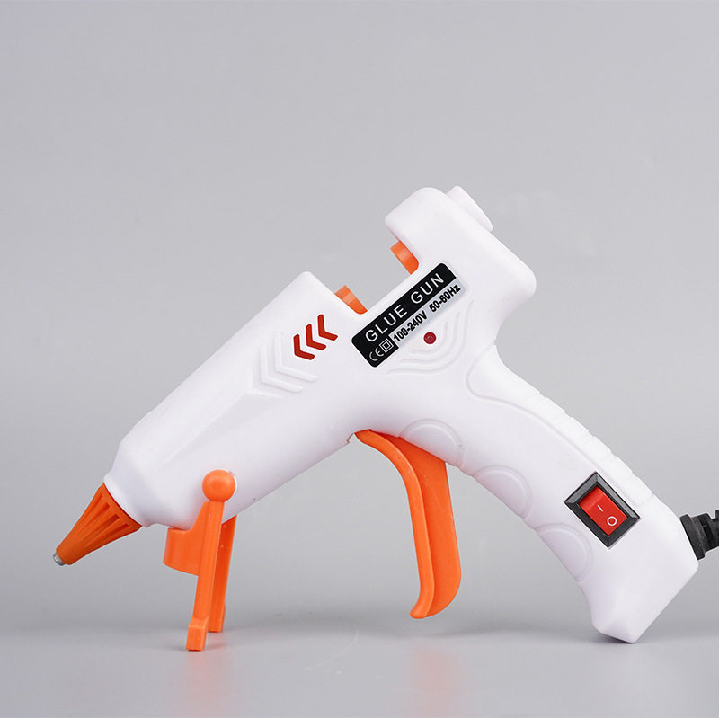 热熔胶枪厂家批发多色多功率胶枪7mm11mm胶棒手工热熔枪不烫手