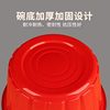 Large Disposable Lunch Box Round Super Large Capacity Crayfish Pickled Fish Fruit Plate Round Basin Takeaway Bowl Wrapper Box