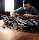Совместимый с Lego Rambo Porsche Bugatti гоночный автомобиль с дистанционным управлением, строительные блоки, спортивный автомобиль, модель для сборки, игрушка для мальчика mini 51