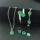 Трансграничный хит продаж, пятилепестковый цветок, комплект из 5 предметов, ожерелье + браслет + серьги + кольцо, европейский и американский элегантный набор mini 23