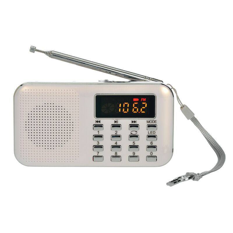 Happy with card speaker L218 ultra-thin mini speaker portable card elderly radio MP3