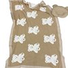 Ins South Korea Bear Knitted Blanket for Newborn Baby Stroller Cover Blanket for Baby Indoor Nap Air-conditioning Blanket