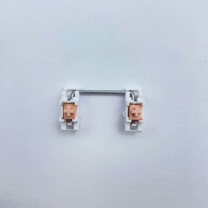 Saint Panda Color Steel Plate Satellite Axis Mechanical Keyboard Satellite Axis Accessories Steel Wire Satellite Axis