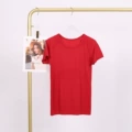 1.0 chinese red short sleeves