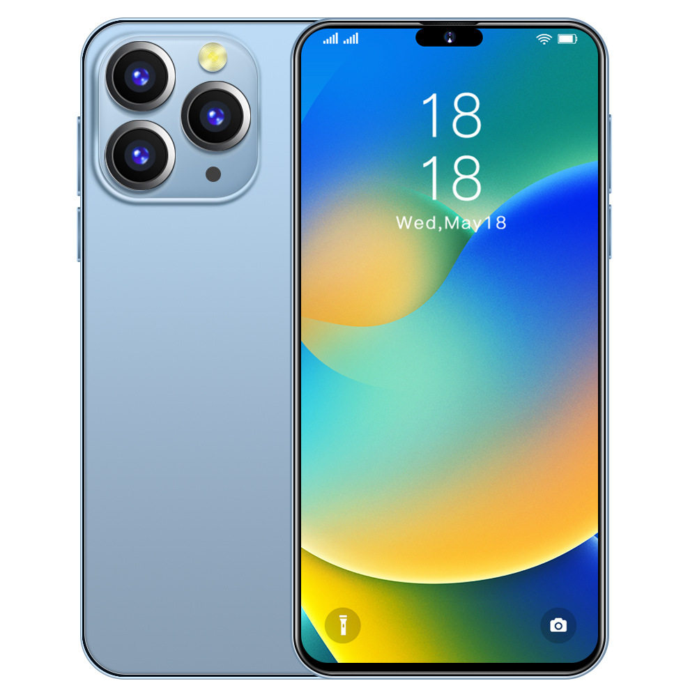 Low price explosions i16 ProMax cross-border smart phone 6.8 inch large screen 16 1T Android phone source factory