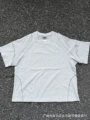 Stitched short sleeves/grey