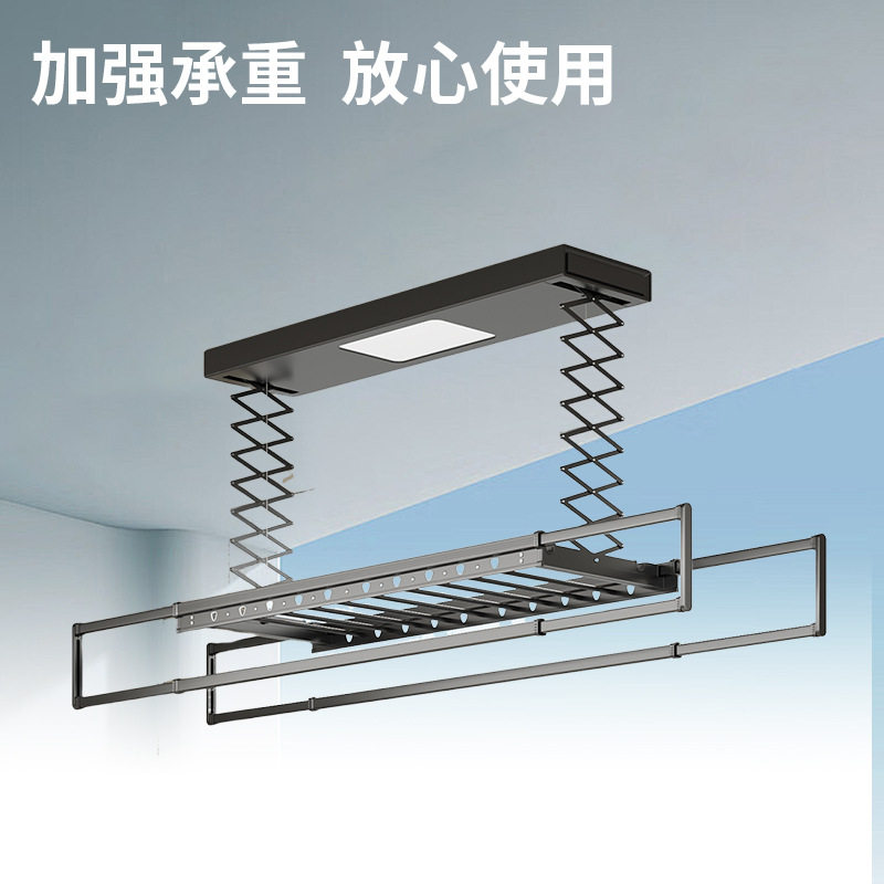Manufacturers supply electric intelligent drying rack household voice control drying rack balcony remote control automatic lifting clothes dryer