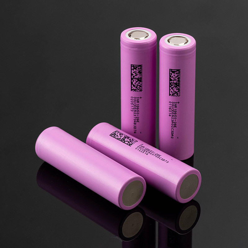 东磁18650锂电池2600mah动力5C电动车手电钻扳手工具26E电芯dmegc