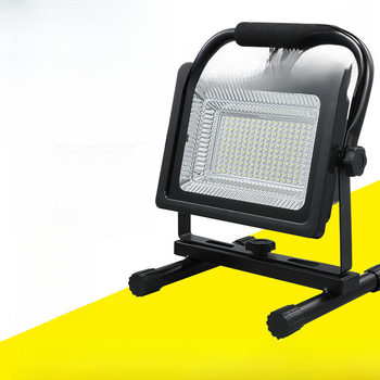Outdoor Sports Lighting Rechargeable Floodlight Construction Site Emergency Camping Light Portable Strong Light for Mountain Use