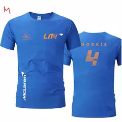 2025 Summer New Short Sleeve Racing Jersey 3D Digital Print T-Shirt Men's Streetwear Fashion