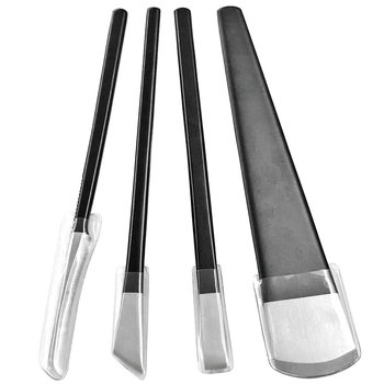 Spray-Painted Large 160 Pedicure Knife Stainless Steel Tooth Knife Curved Knife Carving Knife Manicure Scraping Nail Tool Manicure Knife