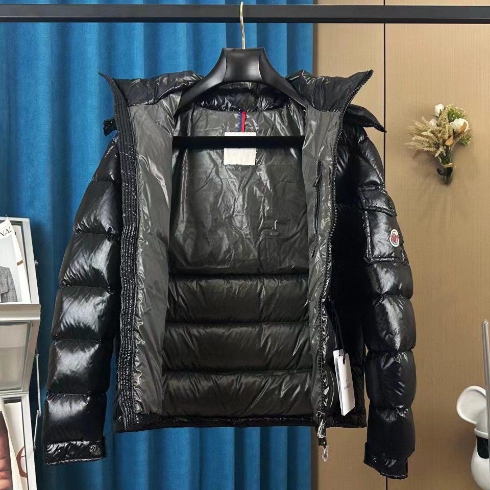 Cross-border Foreign Trade Mengjia Mayan Down Jacket Bright Face Men and Women Couple Duck Down High-end Business Casual All-match Coat Trendy