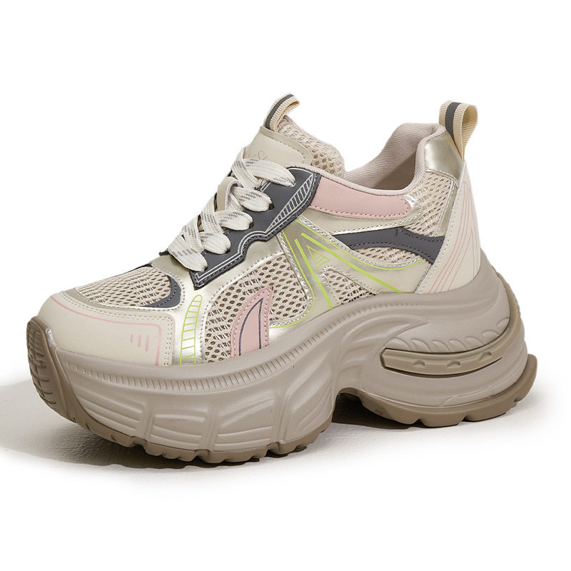 Sandal cao gót nữ hở mũi quai ngang đế xuồng gót siêu cao 8 cm — Hồng, Trắng, Vàng