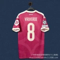 2627 Real Madrid Away Jersey [No. 8 VALVERDE + Champions League Armband]