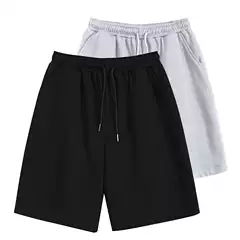 Shorts Men's Summer Thin Korean Style Loose Large Size Casual Versatile Beach Pants Elastic Fitness Sports Pants
