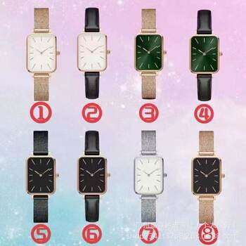 Dw Watch Japanese Movement Couple Stainless Steel Quartz Fashion Simple Men and Women Manufacturer Spot Wholesale Watch