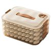 Dumpling Box Household Food-Grade Kitchen Refrigerator Storage Box Organization Artifact Fresh-Keeping Quick-Frozen Special Wonton Box
