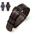 9-color black red green black buckle