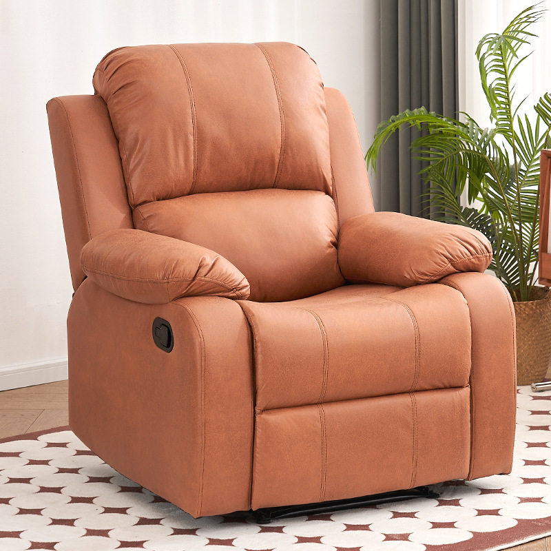 头等太空沙发客厅单人布艺电动躺椅懒人按摩多功能美甲美睫沙发