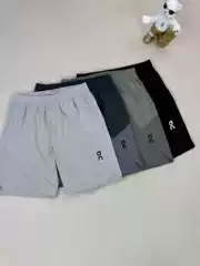 On Ang Running Summer Outdoor Fitness Quick-Drying Breathable Shorts Multi-Color Splicing Elastic Waist Sports Casual Pants