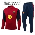 2627 barcelona red children's clothing