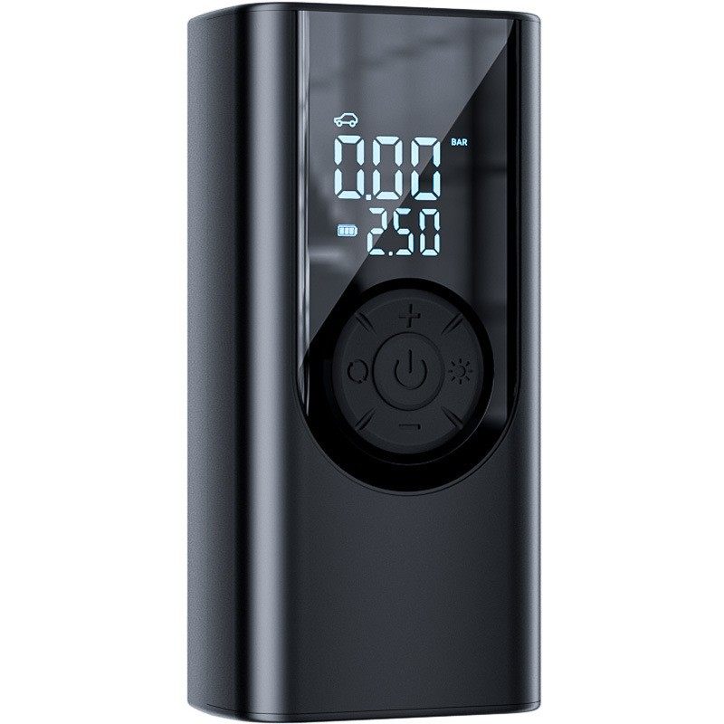 2025 Car Air Pump Wireless Digital Display Dual Screen Air Pump Tire Inflator Electric Inflator Car Supplies