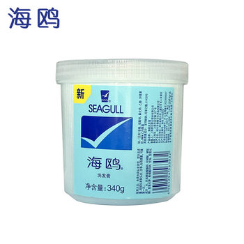 Domestic Shanghai Seagull Shampoo Cream 340g Mild and Smooth Cleansing Silicone-Free Shampoo Genuine Wholesale